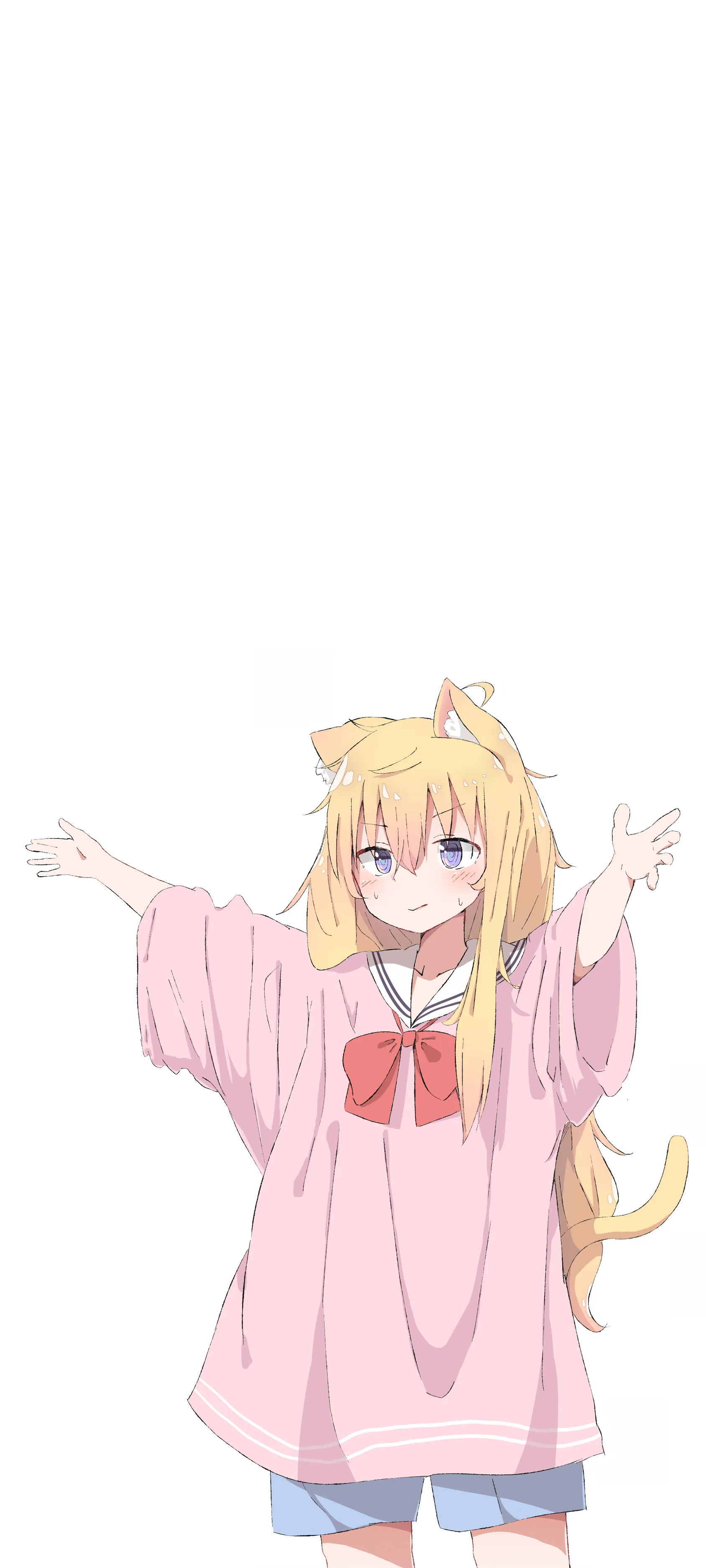 抱っこおねだりガヴ猫