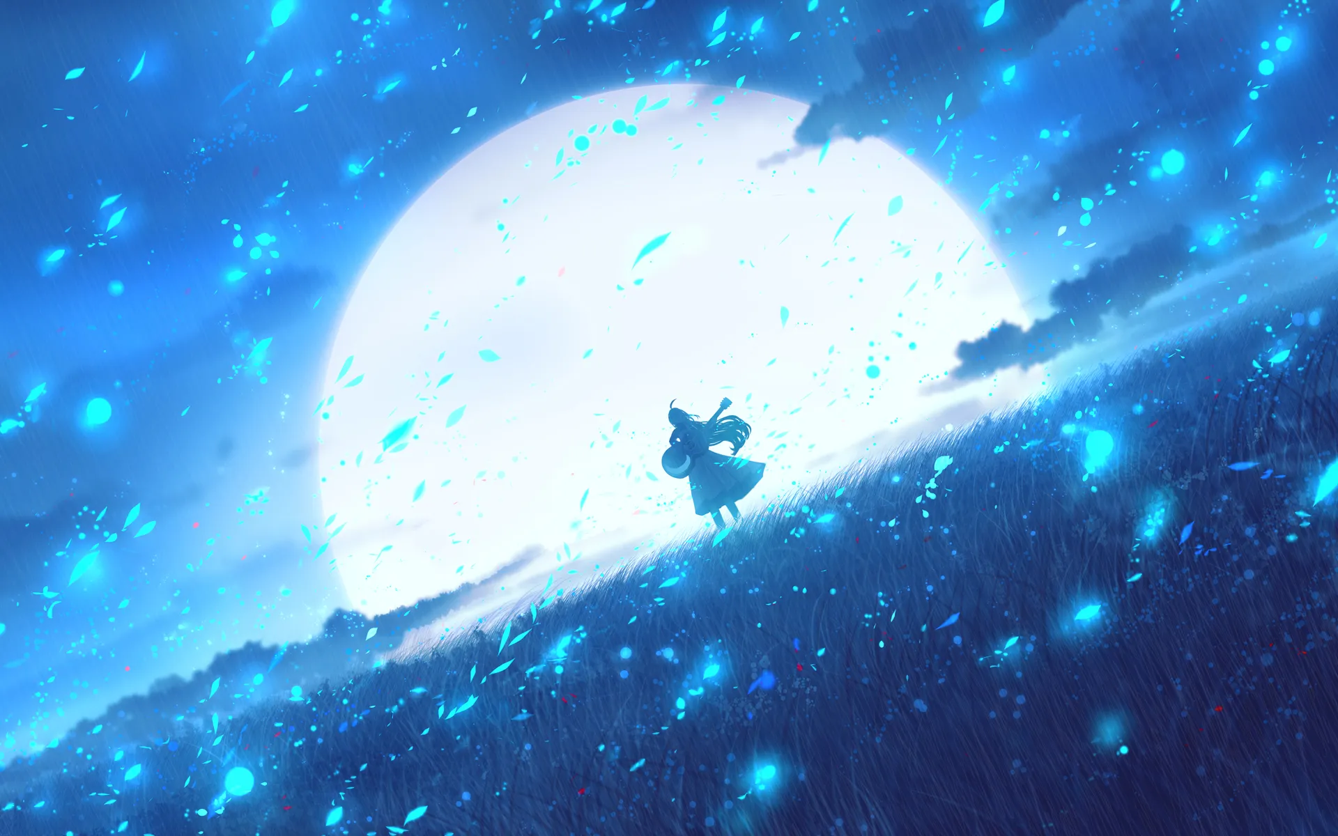 夜の瞳