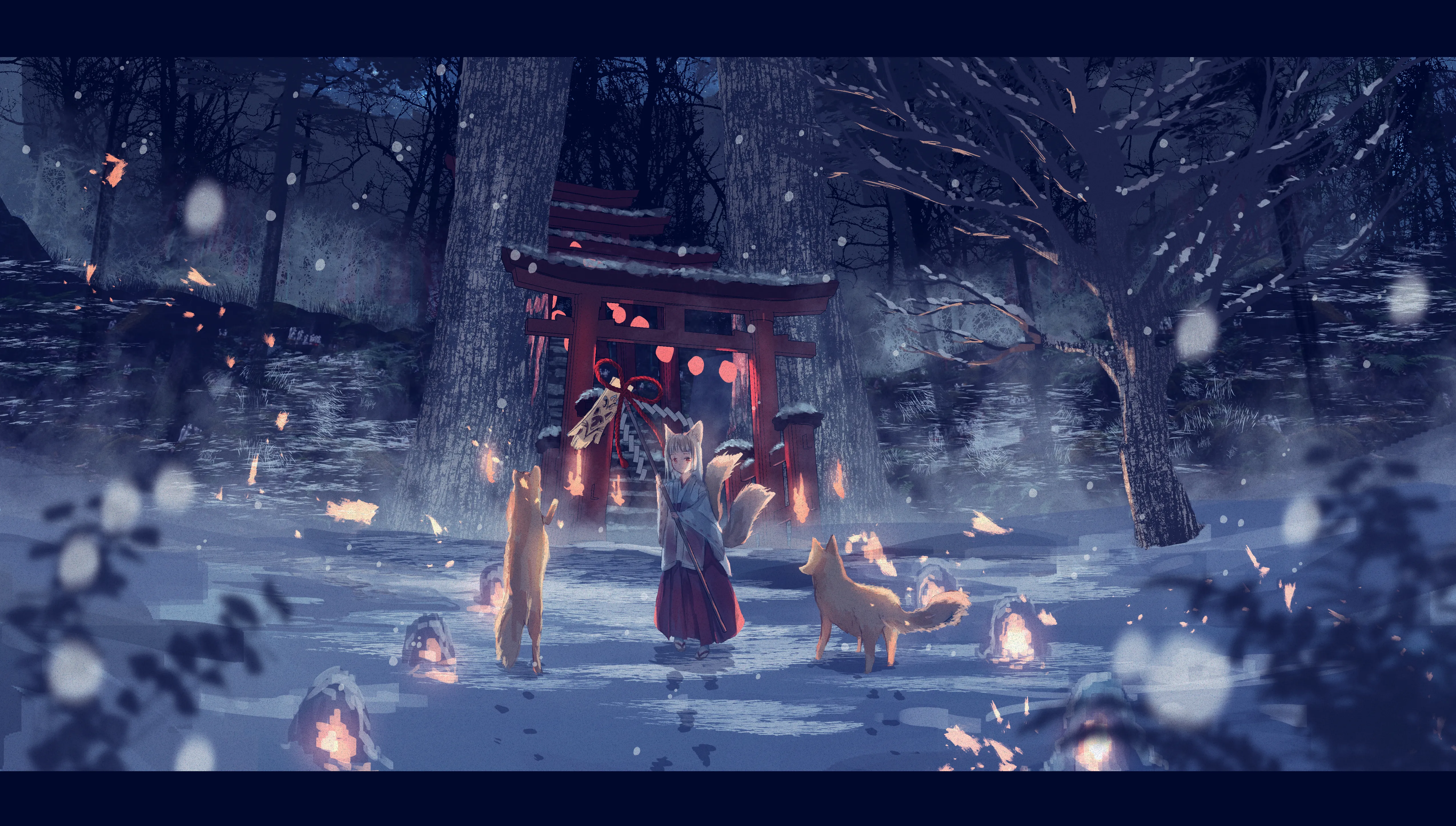 王子の狐火
